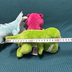 タグ付き トイ.ストーリーひっかけぬいぐるみ3点の画像