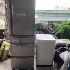 冷蔵庫洗濯機の画像