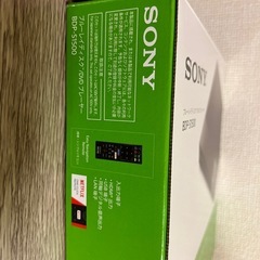 ソニー　BDP-S1500  ブルーレイディスクプレーヤーの画像