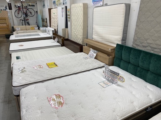 【愛品館 江戸川店 】 シンプルフレーム ダブルベッド Life care（ライフケア）