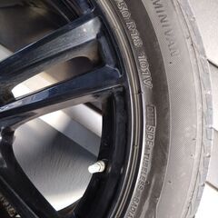 レクサス　LS600h　LS460用　タイヤ・ホイールセット　235/50R18　ブリジストン　バルミナS5　の画像