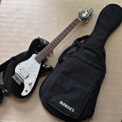 BUSKER'S エレキギター　フェンダーストラップ➕ソフトケース付き　キッズの画像