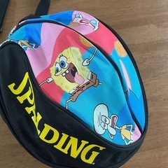 美品　スポンジボブ　バスケットボール　ボールバッグの画像