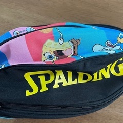 美品　スポンジボブ　バスケットボール　ボールバッグ