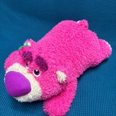 タグ付き ロッツォPuppy Eyes あたまいちごBIGぬいぐるみ(約50cm)の画像