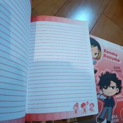 ハイキュー！！　ノート3冊の画像