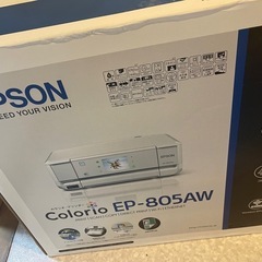 EPSON インクジェットプリンター　EP-805A 新品