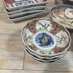 アンティーク和皿セット①の画像