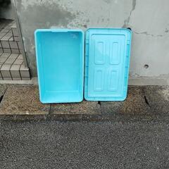 メダカ入れ　ケース　使い方いろいろ　セメントコネなど　プランターにもの画像