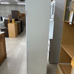 ★ジモティ割あり★TJ11567  食器棚 白 H180×D40×W88.4 クリーニング済み の画像