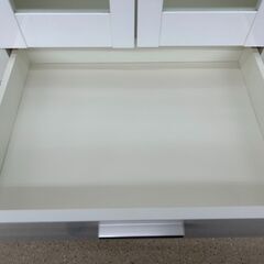 ★ジモティ割あり★TJ11567  食器棚 白 H180×D40×W88.4 クリーニング済み の画像
