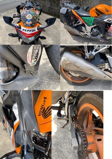 HONDA CBR250R (2011-)MC41 レプソルカラー中古　　
5月 22日で終了
