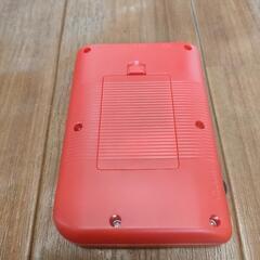 レトロゲーム機 赤 FCエミュレーターの画像