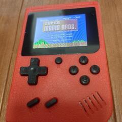 レトロゲーム機 赤 FCエミュレーターの画像