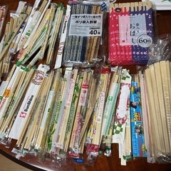 ⭐︎大量の割り箸セット〜災害用や普段遣いにの画像