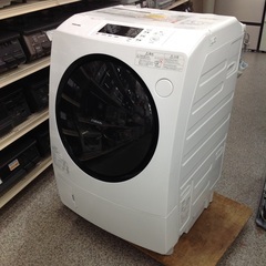 【9kg/5kg全自動ドラム式洗濯乾燥機】ドラム式洗濯機　TOSHIBA 東芝 TW-95G7L 9kg 2019年製:グランホワイト