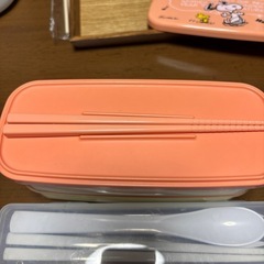 スヌーピお弁当&カトラリーセットの画像