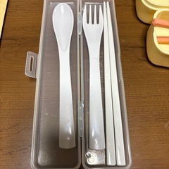 スヌーピお弁当&カトラリーセットの画像