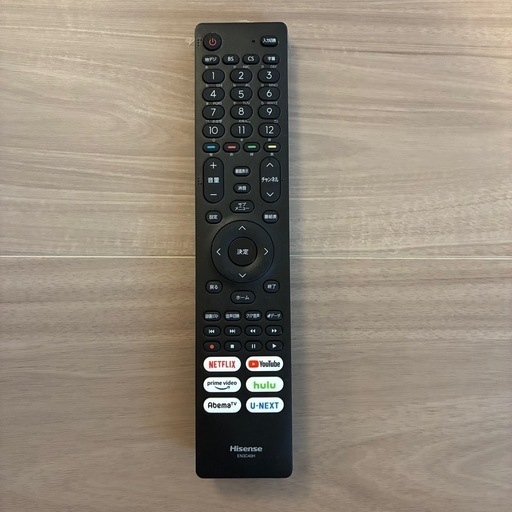 テレビ Hisense 32V型　2022年4月購入