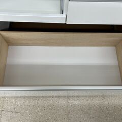 ★ジモティ割あり★TJ11568  レンジボード 白 H183×D45×W89.3 クリーニング済み の画像