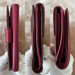 日本製SOMES SADDLEソメスサドルレザー二つ折り財布ウォレット小銭入れ有の画像