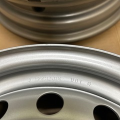 【軽トラ用】スチールホイール 4本セット 【美品】の画像