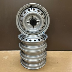 【軽トラ用】スチールホイール 4本セット 【美品】の画像