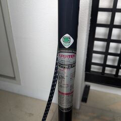 !引取先決定!空気入れ/高圧タンク付エアポンプ SUPERTEK [5/7中に確約なら600円]の画像