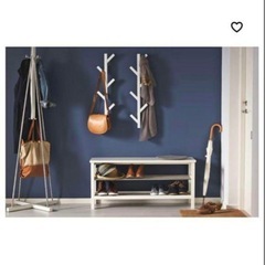 IKEA TJUSIG カバン帽子かけの画像