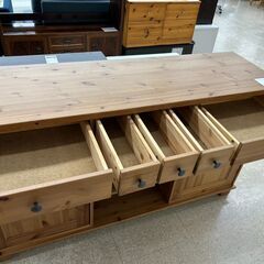 ★ジモティ割あり★TJ11570 IKEA キッチンカウンター ブラウン H90×D48×W163 クリーニング済み TJの画像