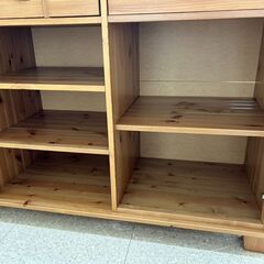 ★ジモティ割あり★TJ11570 IKEA キッチンカウンター ブラウン H90×D48×W163 クリーニング済み TJの画像