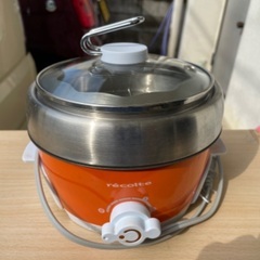 保温調理鍋 ポットデュオ 流しそうめん器 2台セットの画像