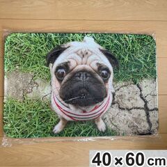 新品！未開封　40×60　可愛い犬　玄関マット　キッチンマット　...