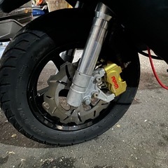 魔改造!爆速!スーパージョグZR グランドアクシスエンジン ボアアップ PWK ビックキャブ スワップ 3yk super jog 3wf 3kj アプリオ シグナスの画像