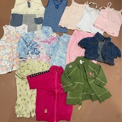 女児　夏服110サイズ　合計85点の画像