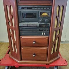 B707 レコード.CD.カセット.ラジオプレーヤー★音聴箱