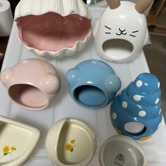 ハムスターのお家&餌入れ
