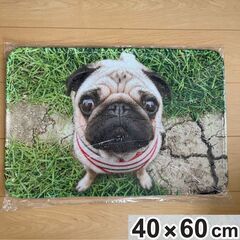 新品！未開封　40×60　 可愛い犬　玄関マット　キッチンマット...