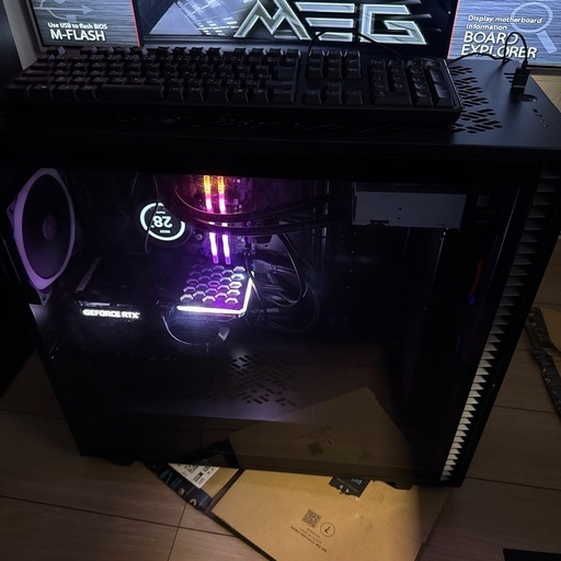 自作ゲーミングPC corei9 10900 GeForceRTX3060ti搭載