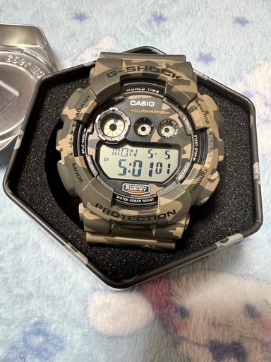 CASIOカシオG-SHOCK  カモフラージュ　腕時計