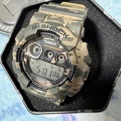 CASIOカシオG-SHOCK  カモフラージュ　腕時計の画像