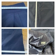 未使用【ヘリハン タイトスカート】ネイビー ヘリーハンセン スカート HELLY HANSEN  ミニスカートの画像