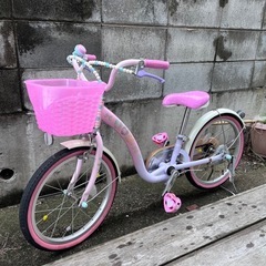 ★3000円★女の子用18インチ自転車