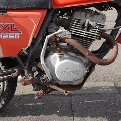 引取先決まりました。HONDA XL125S 部品取りの画像