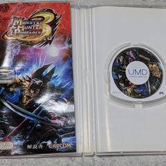 中古ＰＳＰソフトモンハン３本セット🌈✨の画像