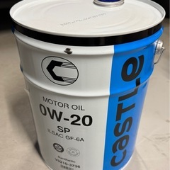 キャッスルオイル　SP 0W-20 20L　新品未開封の画像