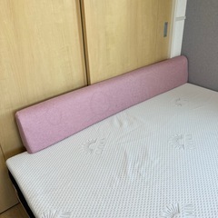 美品 ベッド用柵の画像