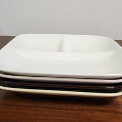 ランチプレート　仕切り皿　陶器の画像