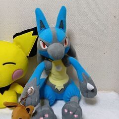 ポケモン　ルカリオ＆ピチュウ＆イーブイセットの画像
