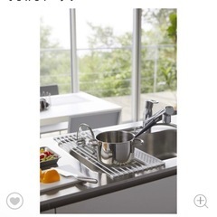 折り畳み水切りシリコーントレー付Ｓ　の画像